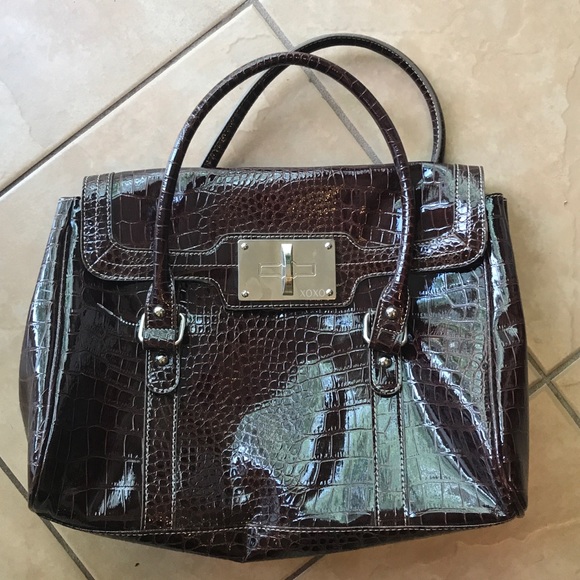 XOXO URban Legend Crocodile Print Purse - Picture 1 of 4